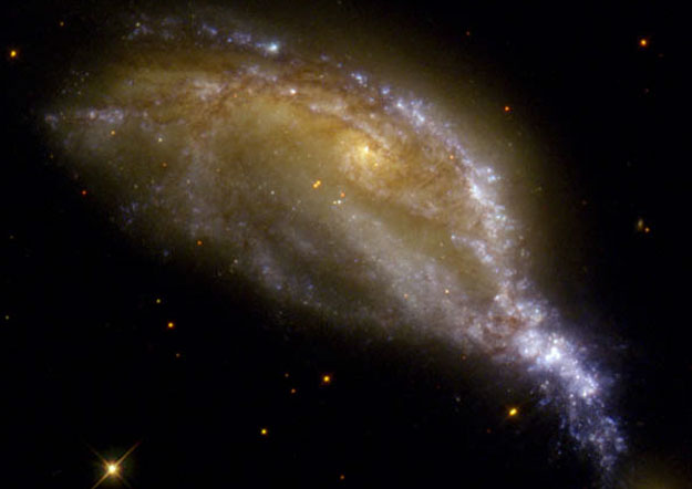 A Galaxy Collision in NGC 6745