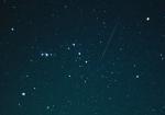 Год 2000: метеор из потока Леонид в созвездии Ориона