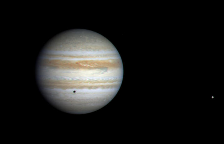 Cassini Spacecraft Approaches Jupiter