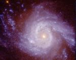 Спиральная галактика NGC 3310 в ультрафиолете
