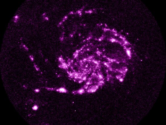 M101: Вид в ультафиолете 