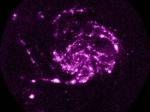 M101: Вид в ультафиолете 