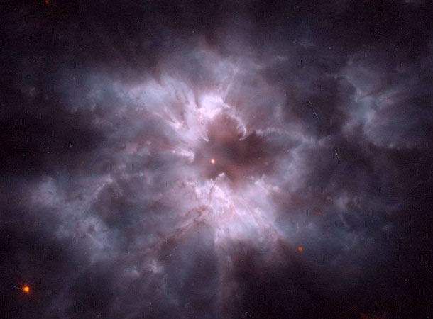 NGC 2440: Оболочка нового белого карлика