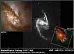 Pronikaya v yadro galaktiki NGC 1365