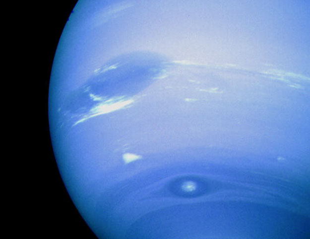 Dark Spots on Neptune