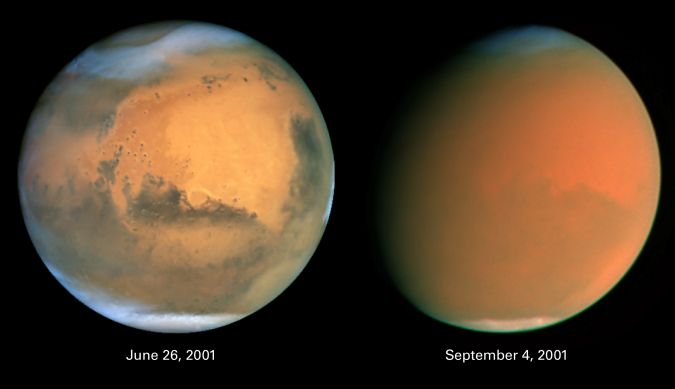 Mars Engulfed