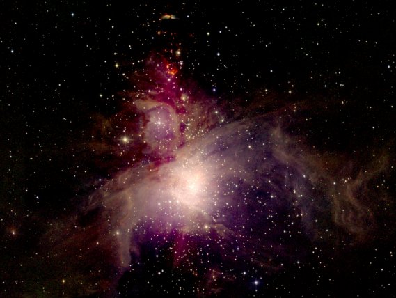 Туманность Ориона в обзоре 2MASS