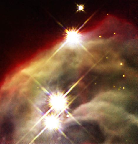 Cone Nebula Infrared Close Up