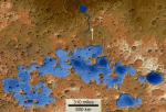 Рельеф долины Маадим на Марсе