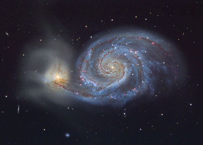 M51: космический водоворот