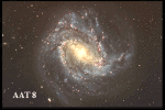 Spiral'naya galaktika M83
