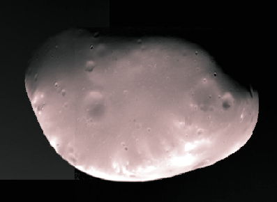 Малый спутник Марса Деймос