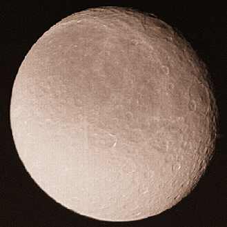 Reya - vtoroi po velichine sputnik Saturna