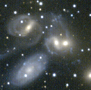 A Quintet of Galaxies
