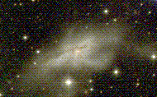 NGC 6240: When Galaxies Collide 