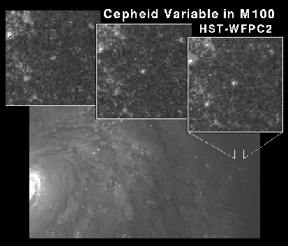 Cefeidy galaktiki M100