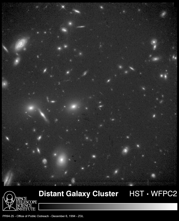 A Distant Cluster of Galaxies  