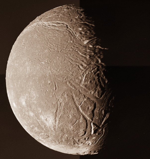 Uranus' Moon Ariel: Valley World