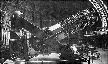 Телескоп им. Дж.Д.Хуккера обсерватории Маунт Вилсон