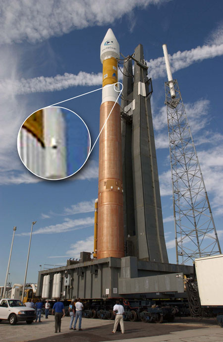 An Atlas V Rocket Prepares to Launch     
