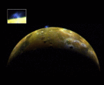"Галилео" наблюдает извержение на Ио