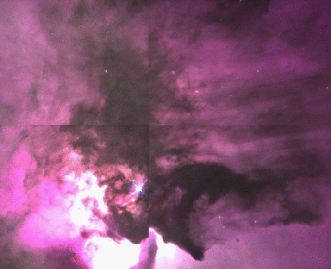 A Close-Up of the Lagoon Nebula