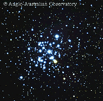 NGC 3293: яркое молодое рассеянное звездное скопление