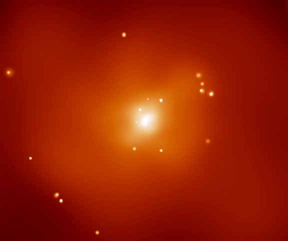 Temnaya materiya, rentgenovskie luchi i NGC 720