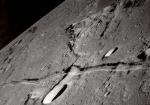 Борозда на поверхности Луны