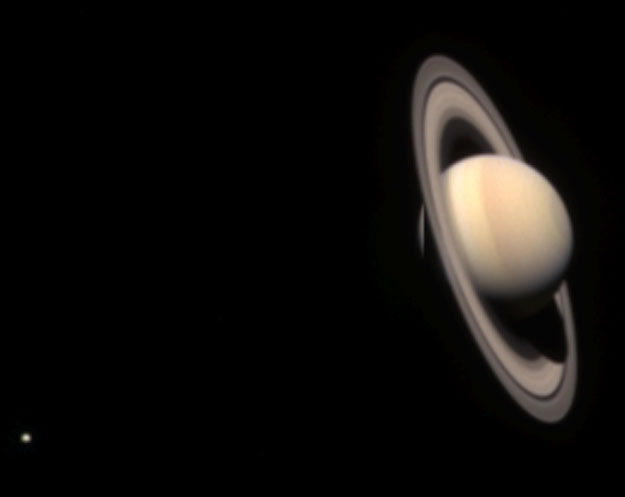 Cassini Approaches Saturn