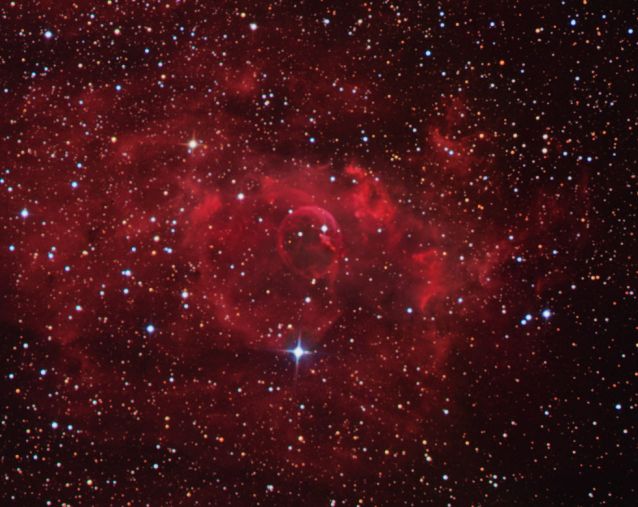 Stars and the Bubble Nebula