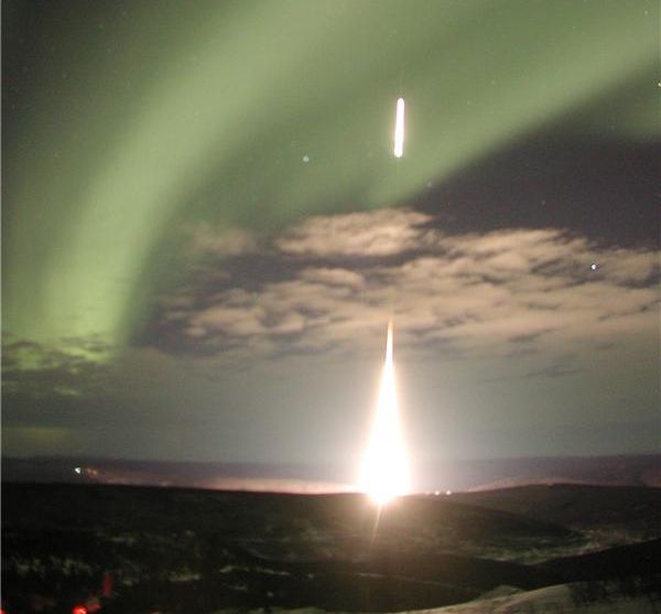 Auroral Rocket Launch