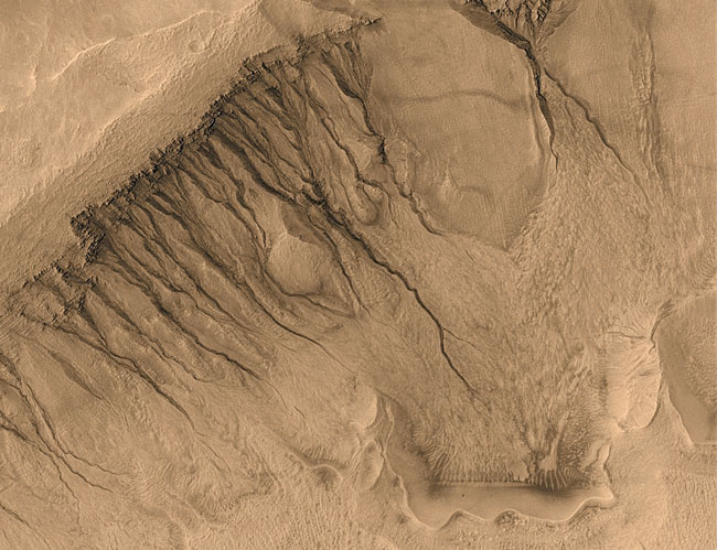 Unusual Gullies and Channels on Mars