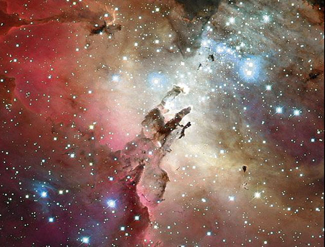 The Eagle Nebula from CFHT