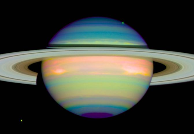 Infrared Saturn
