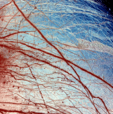 The Cracked Ice Plains of Europa