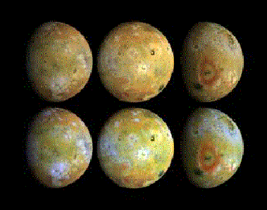 Three Views of Jupiter's Io
