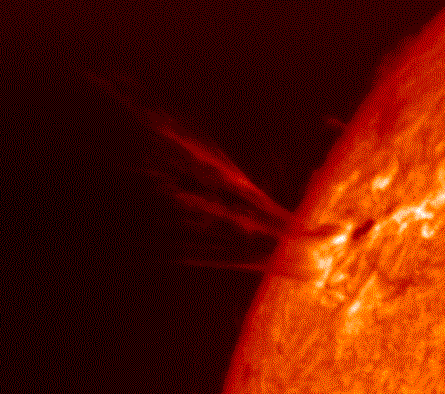A Solar Corona Ejection