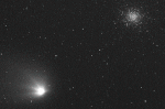 Комета Хейла-Боппа пролетает мимо M14