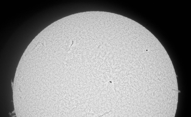 Mercury Transits the Sun