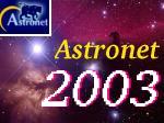 Завершен прием работ на конкурс "Астронет-2003"