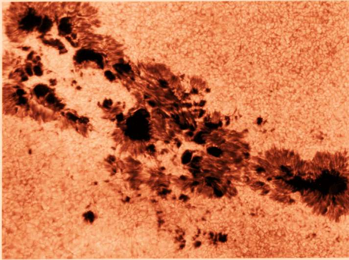 Sunspots: Magnetic Depressions