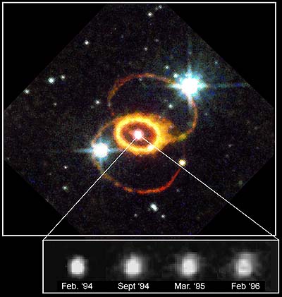 Supernova 1987a Fireball Resolved
