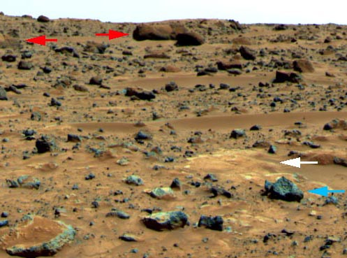 Strange Rocks on Mars