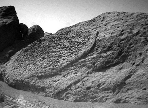 Half Dome Rock on Mars