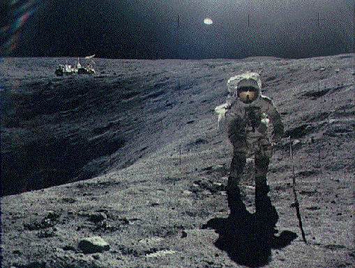 Apollo 16: Exploring Plum Crater