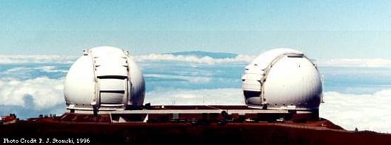Кек: самые большие оптические телескопы