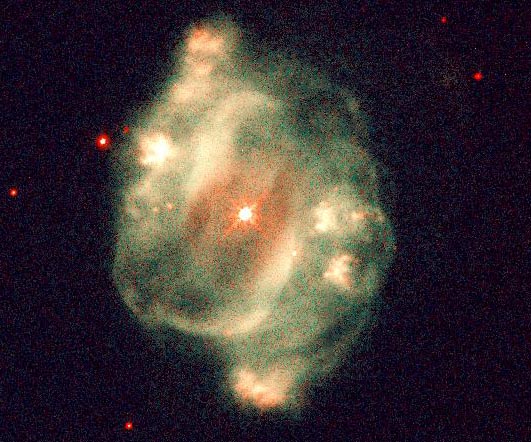 NGC 5307: simmetrichnaya planetarnaya tumannost'