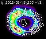 Развитие остатка сверхновой 1987А
