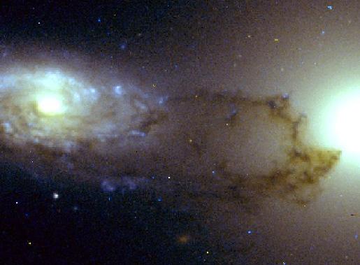 Pylevaya spiral'naya galaktika